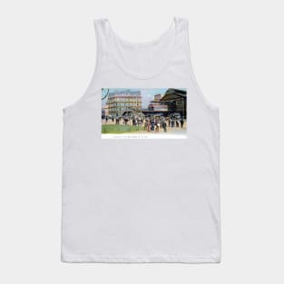 1905 Entrance to Brooklyn Bridge New York City Tank Top